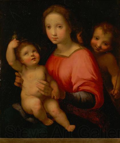 Andrea del Sarto Maria mit Kind und Johannesknaben